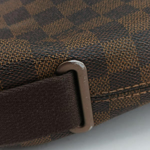Vintage Louis Vuitton BROOKLYN MM EBENE Damier Canvas N51211 shoulderbag | stylenewstar