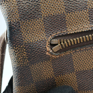 Vintage Louis Vuitton BROOKLYN MM EBENE Damier Canvas N51211 shoulderbag | stylenewstar