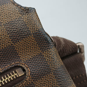 Vintage Louis Vuitton BROOKLYN MM EBENE Damier Canvas N51211 shoulderbag | stylenewstar