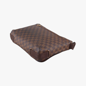 Vintage Louis Vuitton BROOKLYN MM EBENE Damier Canvas N51211 shoulderbag | stylenewstar