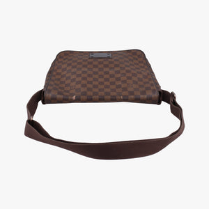 Vintage Louis Vuitton BROOKLYN MM EBENE Damier Canvas N51211 shoulderbag | stylenewstar