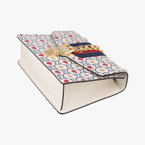 Pre-owned Gucci Sylvie Multicolour Leather 524405 shoulderbag | stylenewstar