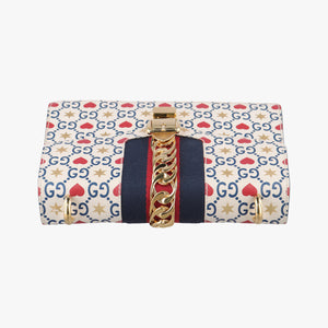 Pre-owned Gucci Sylvie Multicolour Leather 524405 shoulderbag | stylenewstar