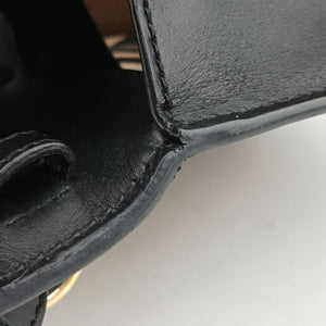 Pre-owned Gucci Sylvie Black Leather 470270 shoulderbag | stylenewstar