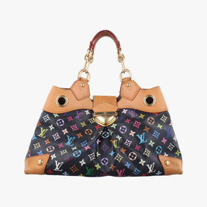 Pre-owned Louis Vuitton URSULA Noir Monogram Multicolor M40124 handbag | stylenewstar