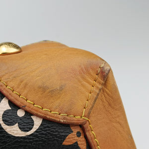 Pre-owned Louis Vuitton URSULA Noir Monogram Multicolor M40124 handbag | stylenewstar