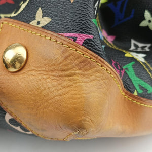 Pre-owned Louis Vuitton URSULA Noir Monogram Multicolor M40124 handbag | stylenewstar