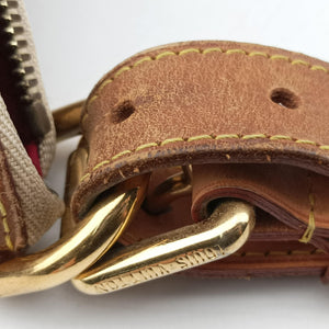 Pre-owned Louis Vuitton GRETA white Monogram Multicolor M40195 shoulderbag | stylenewstar