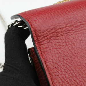 Secondhand Gucci Dionysus Red Leather 476432 shoulderbag | stylenewstar