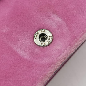 Pre-owned Gucci Dionysus Pink velour 476432 shoulderbag | stylenewstar