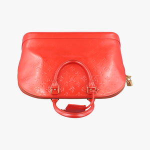 Pre-owned Louis Vuitton Alma GM pomme d'amour Vernis M93596 handbag | stylenewstar