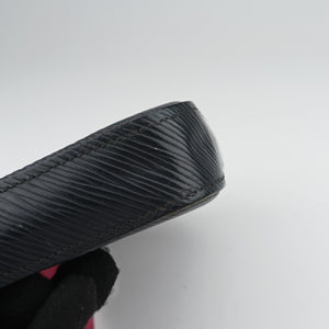 Pre-owned Louis Vuitton Pochette Felice Noir×Pink Epi M64579 shoulderbag | stylenewstar