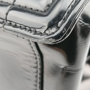 Secondhand Chanel Jetsetter Boy Shopping Tote Black Leather A67020 shoulderbag | stylenewstar