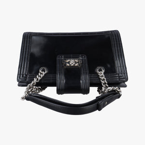 Secondhand Chanel Jetsetter Boy Shopping Tote Black Leather A67020 shoulderbag | stylenewstar