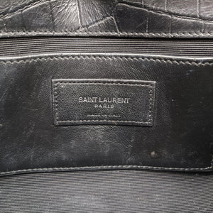 Vintage Yves Saint Laurent KATE Black Leather 354120 shoulderbag | stylenewstar
