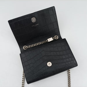 Vintage Yves Saint Laurent KATE Black Leather 354120 shoulderbag | stylenewstar