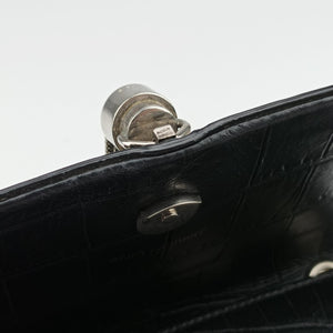 Vintage Yves Saint Laurent KATE Black Leather 354120 shoulderbag | stylenewstar