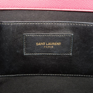 Pre-owned Yves Saint Laurent KATE Pink Caviar Skin 364021 shoulderbag | stylenewstar