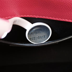 Pre-owned Yves Saint Laurent KATE Pink Caviar Skin 364021 shoulderbag | stylenewstar