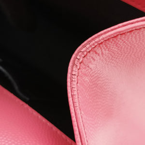 Pre-owned Yves Saint Laurent KATE Pink Caviar Skin 364021 shoulderbag | stylenewstar