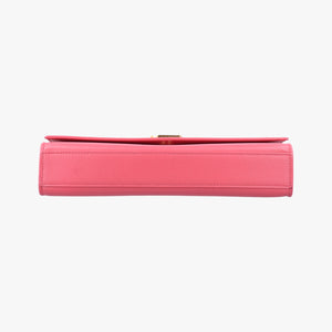 Pre-owned Yves Saint Laurent KATE Pink Caviar Skin 364021 shoulderbag | stylenewstar