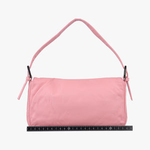 Pre-owned Fendi Baguette Pink lambskin 26424 handbag | stylenewstar