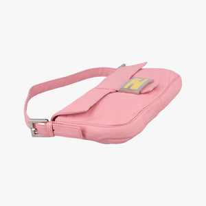 Pre-owned Fendi Baguette Pink lambskin 26424 handbag | stylenewstar