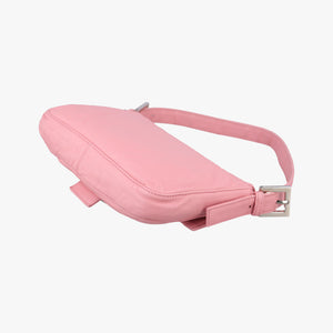 Pre-owned Fendi Baguette Pink lambskin 26424 handbag | stylenewstar