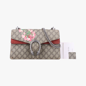 Pre-owned Gucci Dionysus BEIGE×RED×Multicolour PVC coated canvas 400249 shoulderbag | stylenewstar