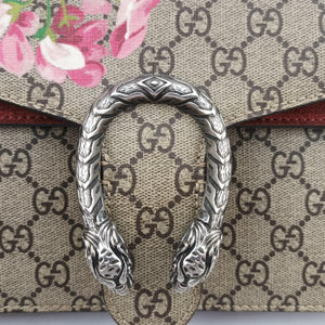 Pre-owned Gucci Dionysus BEIGE×RED×Multicolour PVC coated canvas 400249 shoulderbag | stylenewstar