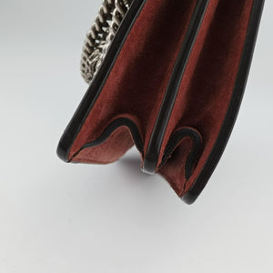 Pre-owned Gucci Dionysus BEIGE×RED×Multicolour PVC coated canvas 400249 shoulderbag | stylenewstar