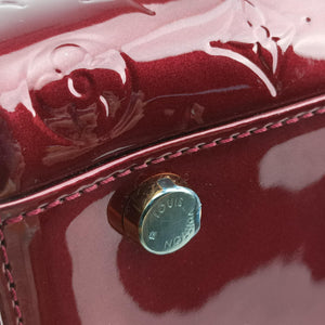 Pre-owned Louis Vuitton Brea MM ROUGE FAUVISTE Vernis M91690 shoulderbag | stylenewstar