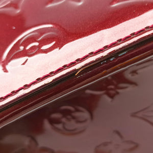 Pre-owned Louis Vuitton Brea MM ROUGE FAUVISTE Vernis M91690 shoulderbag | stylenewstar