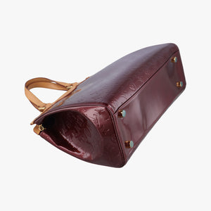 Pre-owned Louis Vuitton Brea MM ROUGE FAUVISTE Vernis M91690 shoulderbag | stylenewstar