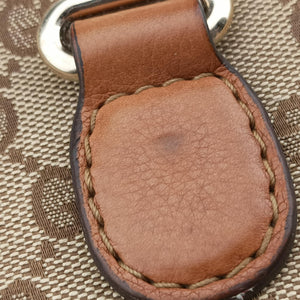 Pre-owned Gucci Marrakech Messenger Brown Canvas 257024 shoulderbag | stylenewstar