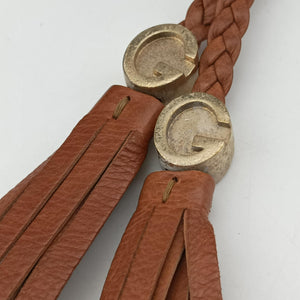 Pre-owned Gucci Marrakech Messenger Brown Canvas 257024 shoulderbag | stylenewstar