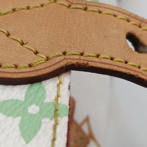 Pre-owned Louis Vuitton PRISCILLA white Monogram Multicolor M40096 handbag | stylenewstar