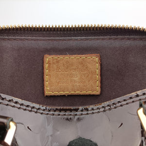 Pre-owned Louis Vuitton Alma BB Amarante Vernis M91678 shoulderbag | stylenewstar