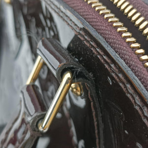 Pre-owned Louis Vuitton Alma BB Amarante Vernis M91678 shoulderbag | stylenewstar