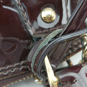 Pre-owned Louis Vuitton Alma BB Amarante Vernis M91678 shoulderbag | stylenewstar