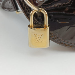 Pre-owned Louis Vuitton Alma BB Amarante Vernis M91678 shoulderbag | stylenewstar