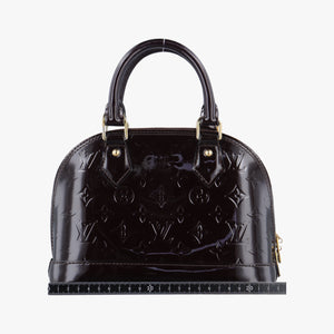 Pre-owned Louis Vuitton Alma BB Amarante Vernis M91678 shoulderbag | stylenewstar