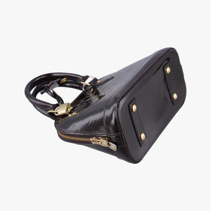 Pre-owned Louis Vuitton Alma BB Amarante Vernis M91678 shoulderbag | stylenewstar