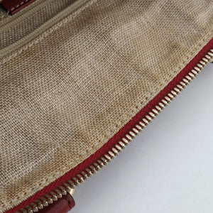 Secondhand Gucci Microguccissima Red Leather 449646 shoulderbag | stylenewstar