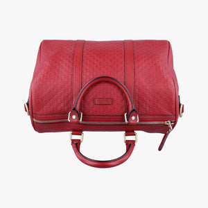 Secondhand Gucci Microguccissima Red Leather 449646 shoulderbag | stylenewstar