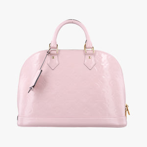 Secondhand Louis Vuitton ALMA PM ROSE BALLERIN Vernis M50412 handbag | stylenewstar