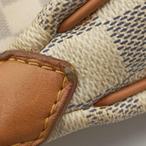 Secondhand Louis Vuitton SIRACUSA GM AZUR Damier Canvas N41111 shoulderbag | stylenewstar