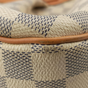 Secondhand Louis Vuitton SIRACUSA GM AZUR Damier Canvas N41111 shoulderbag | stylenewstar