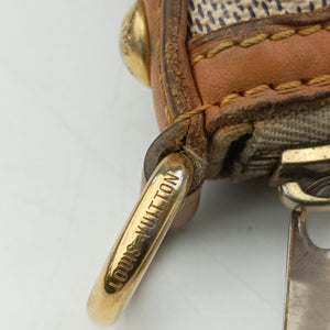 Secondhand Louis Vuitton SIRACUSA GM AZUR Damier Canvas N41111 shoulderbag | stylenewstar