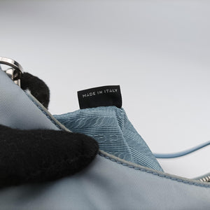 Secondhand Prada Re-Edition 2005 Re-Nylon Blue nylon 1BH204 shoulderbag | stylenewstar